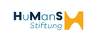 KI generiert: Das Bild zeigt das Logo der HuManS Stiftung, das aus dem Namen "HuManS Stiftung" in schwarzer Schrift und einem gelben, stilisierten Menschen besteht. Der Hauptinhalt des Bildes ist das Logo der Stiftung.