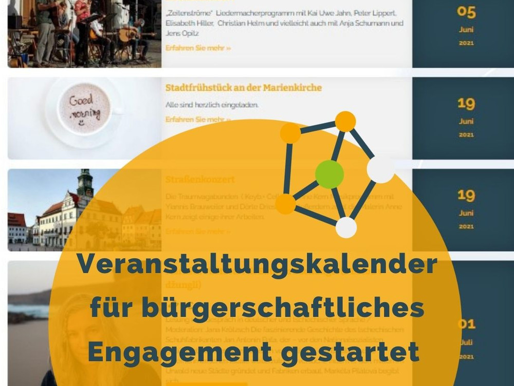 KI generiert: Das Bild zeigt einen Ausschnitt aus einem Online-Veranstaltungskalender mit verschiedenen Terminen und Aktivitäten für die Tage vom 28. bis zum 6. des Monats. Der Hauptinhalt sind die aufgelisteten Veranstaltungen wie "Kinderstube", "Locker und frei mit Aquarell malen", "Fachlag: Wenn die Ehe..." und "Archipel Svalbard – das Land der Eisbären und Rentiere".